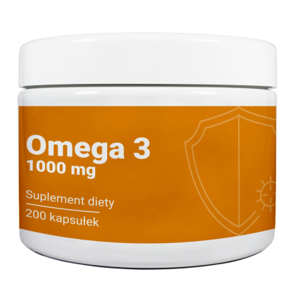 Omega 3 - 1000 mg - 200 kapsułek - Medfuture