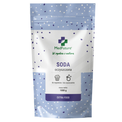 Soda oczyszczona 1000 g - Medfuture (wodorowęglan sodu)