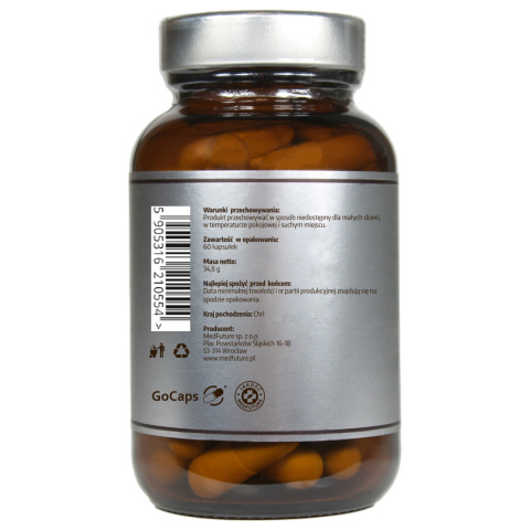 Spirulina Organic BIO - 60 kapsułek - Pureline Nutrition Spirulina Organic BIO - 60 kapsułek - Pureline Nutrition