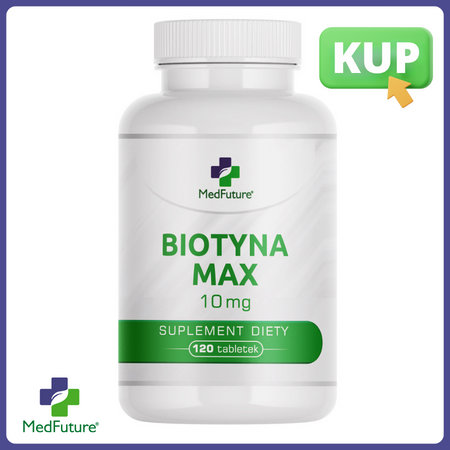 Biotyna Max 10 mg 120 tabletek - Medfuture