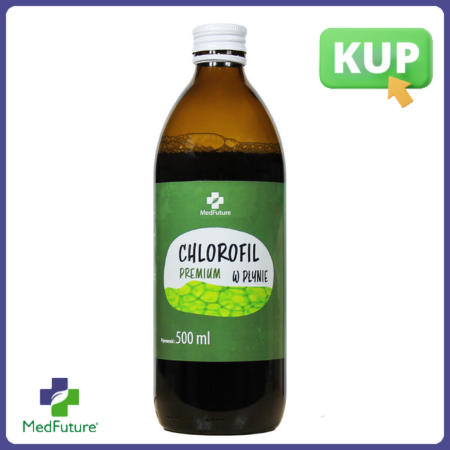 Chlorofil w płynie - 500 ml - Medfuture